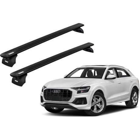 Barras THULE WingBar para autos AUDI Q8 desde 2019 negro
