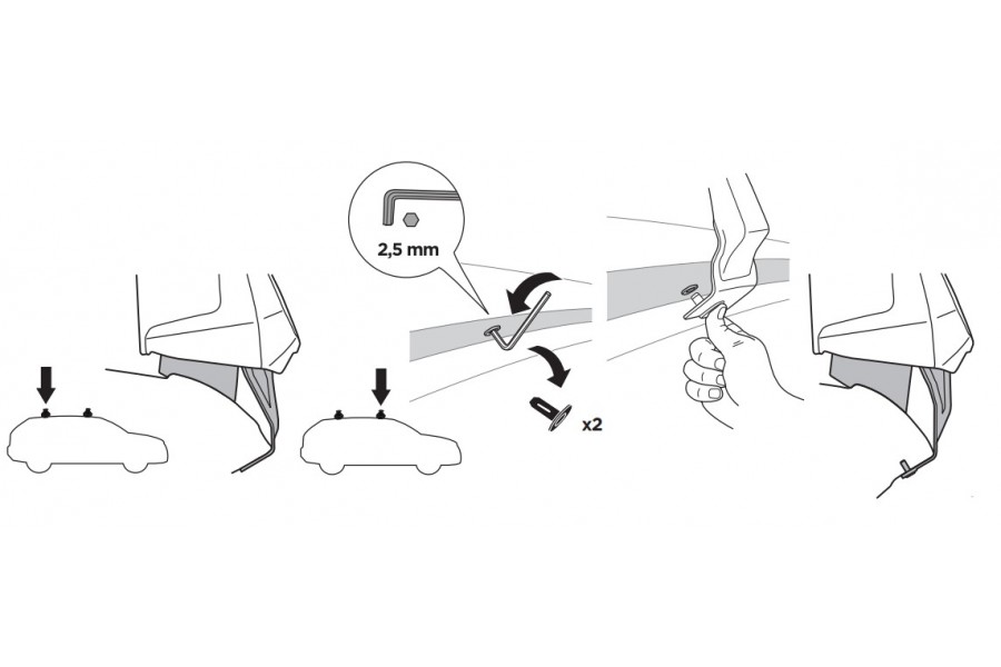 Kit De Anclaje Thule 145236