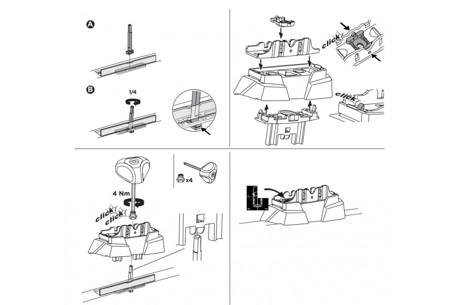 Kit De Anclaje Thule 187011