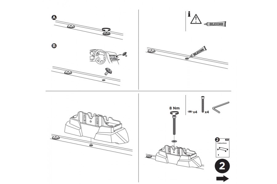 Kit De Anclaje Thule 187014