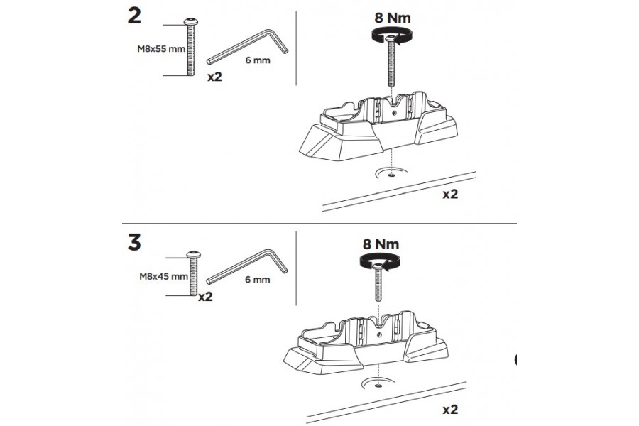 Kit De Anclaje Thule 187095