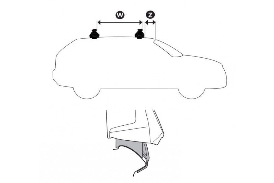 Kit De Anclaje Thule 145103