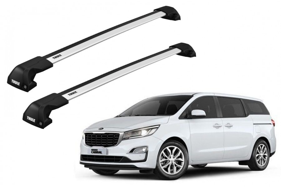 Barras THULE EDGE Flush para autos KIA Sedona 2015 a 2021