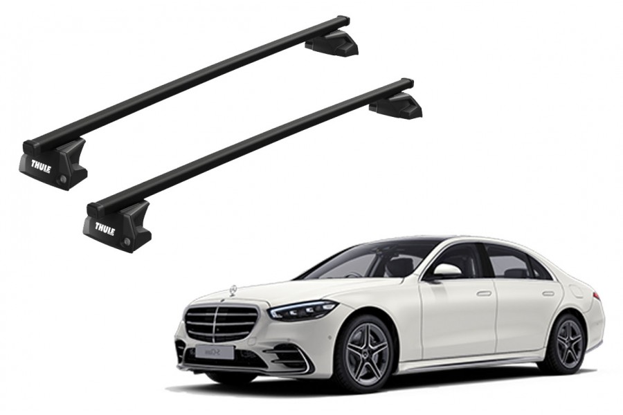 Barras THULE EVO SquareBar para autos MERCEDES BENZ C-Class (S205) 2015 a 2021