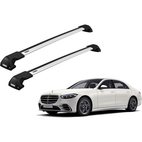 Barras THULE EDGE Flush para autos MERCEDES BENZ C-Class (S205) 2015 a 2021