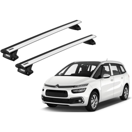 Barras THULE EVO WingBar para autos CITROEN Grand C4 SpaceTourer desde 2014