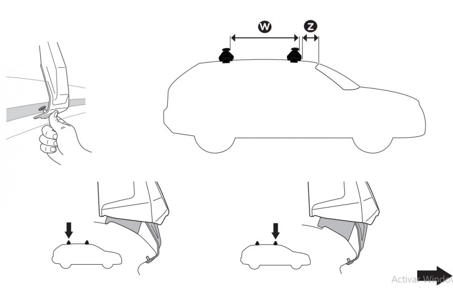 Kit De Anclaje Thule 145042