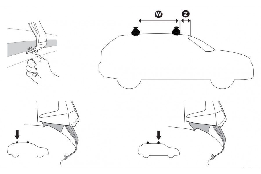 Kit De Anclaje Thule 145035