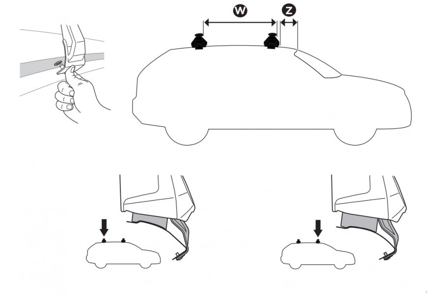 Kit De Anclaje Thule 145027