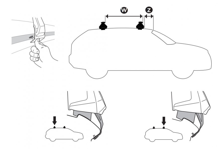 Kit De Anclaje Thule 145030