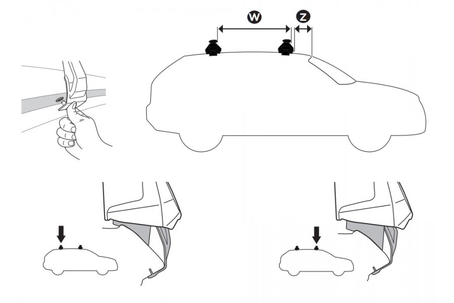 Kit De Anclaje Thule 145205