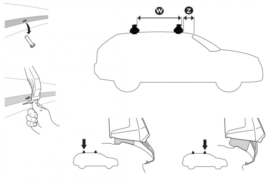 Kit De Anclaje Thule 145029
