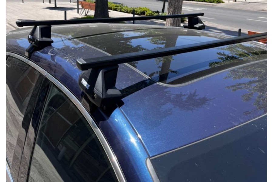 Barras THULE EVO SquareBar para autos PORSCHE Macan desde 2014