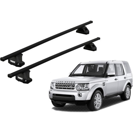 Barras THULE EVO SquareBar para autos LAND ROVER DiscoveryV 2009 a 2017