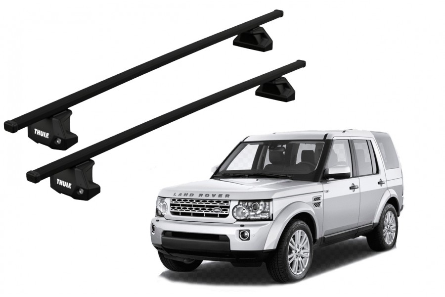 Barras THULE EVO SquareBar para autos LAND ROVER DiscoveryV 2009 a 2017