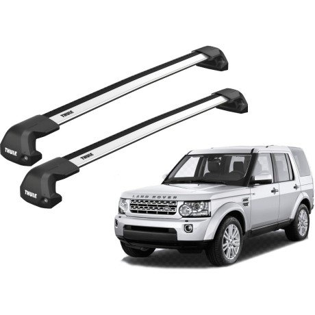 Barras THULE EDGE Flush para autos LAND ROVER DiscoveryV 2009 a 2017