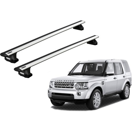 Barras THULE EVO WingBar para autos LAND ROVER DiscoveryV 2009 a 2017