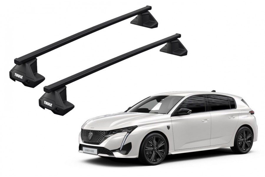 Barras THULE EVO SquareBar para autos PEUGEOT 308 desde 2022