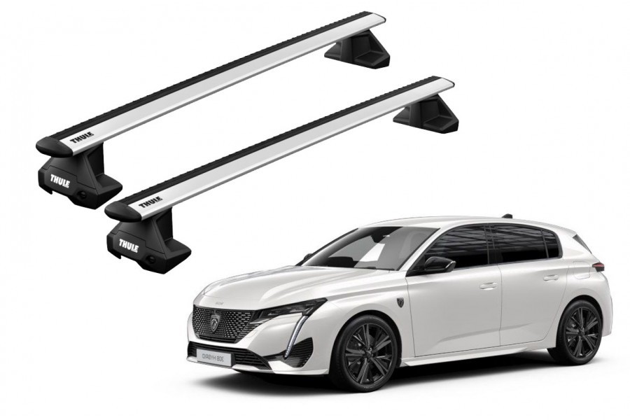 Barras THULE EVO WingBar para autos PEUGEOT 308 desde 2022