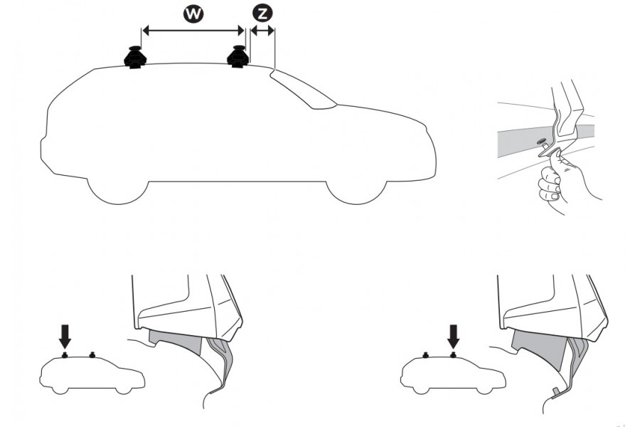 Kit De Anclaje Thule 145113