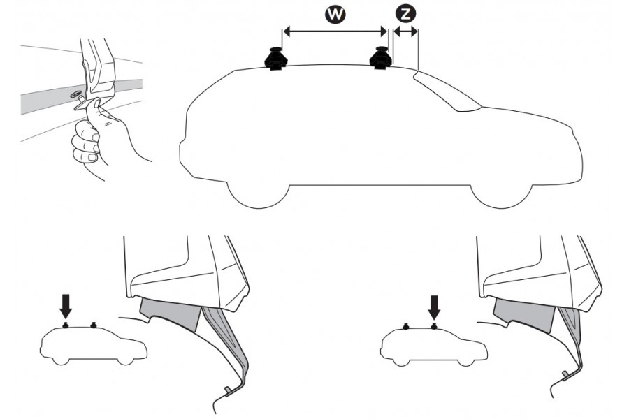 Kit De Anclaje Thule 145155