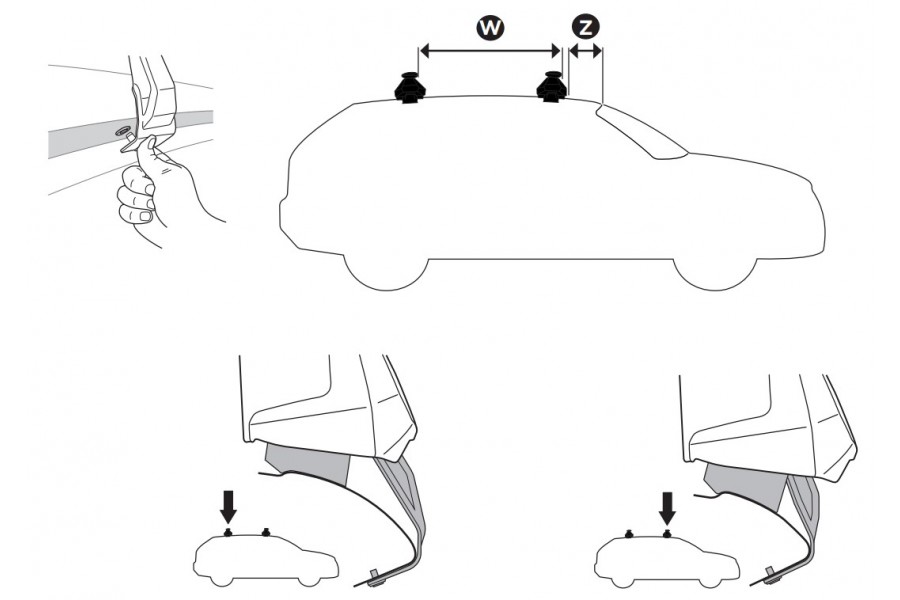 Kit De Anclaje Thule 145167