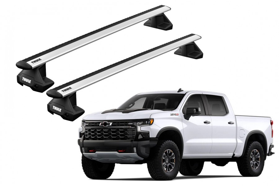 Barras THULE EVO WingBar para camioneta CHEVROLET Silverado 2019