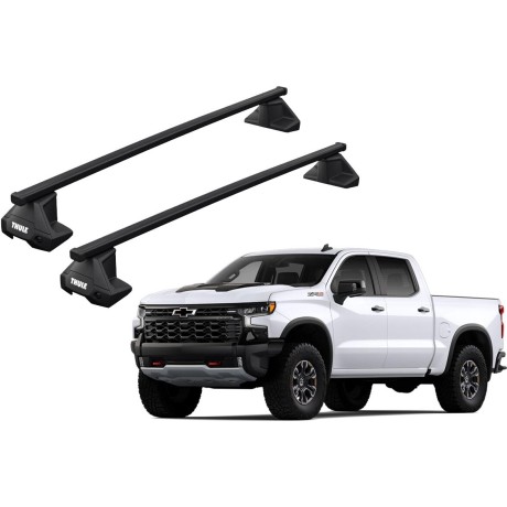 Barras THULE EVO SquareBar para camioneta CHEVROLET Silverado 2019-