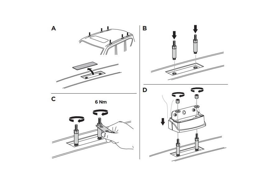 Kit De Anclaje Thule 183106