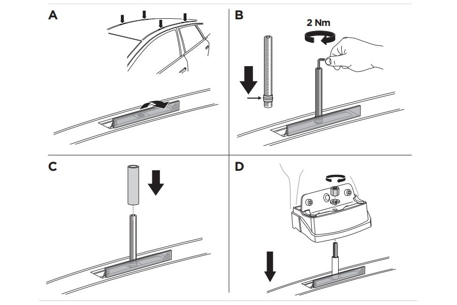 Kit De Anclaje Thule 183100