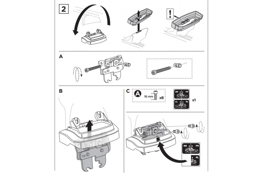Kit De Anclaje Thule 183124