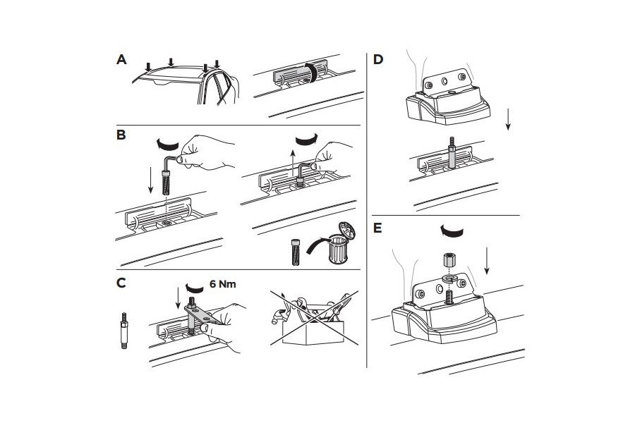 Kit De Anclaje Thule 183130