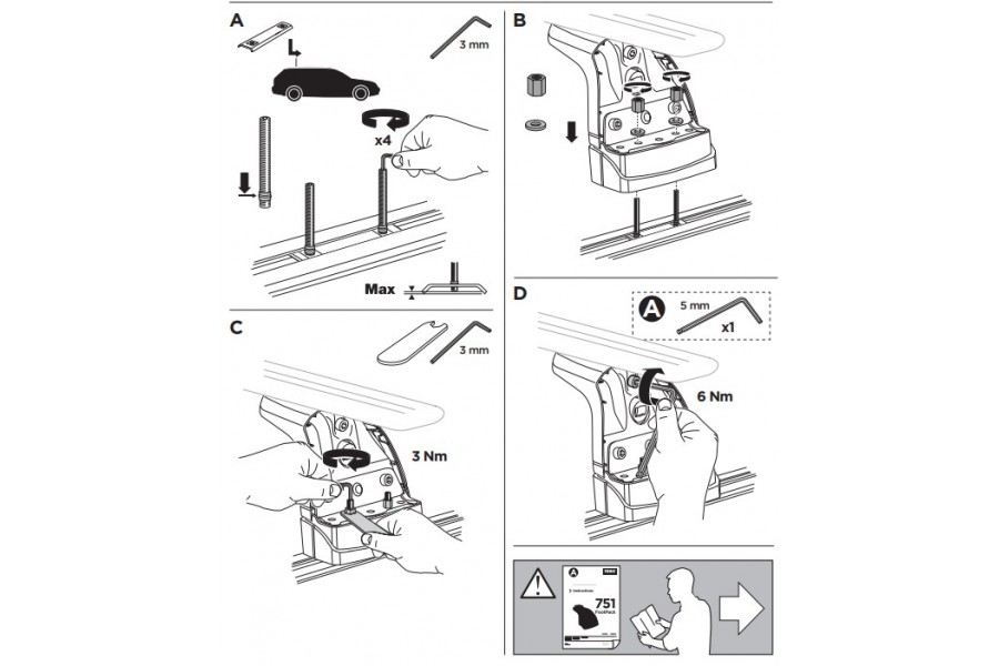 Kit De Anclaje Thule 183084