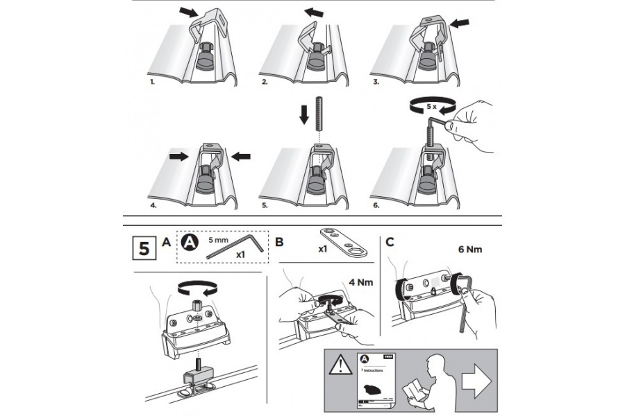 Kit De Anclaje Thule 183074