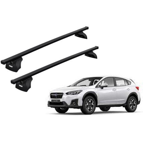 Barras THULE SquareBar para autos SUBARU XV desde 2012 al 2022