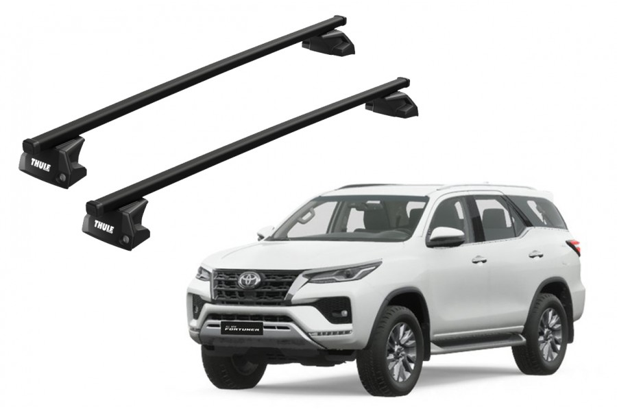 Barras THULE EVO SquareBar para autos TOYOTA Fortuner desde 2016