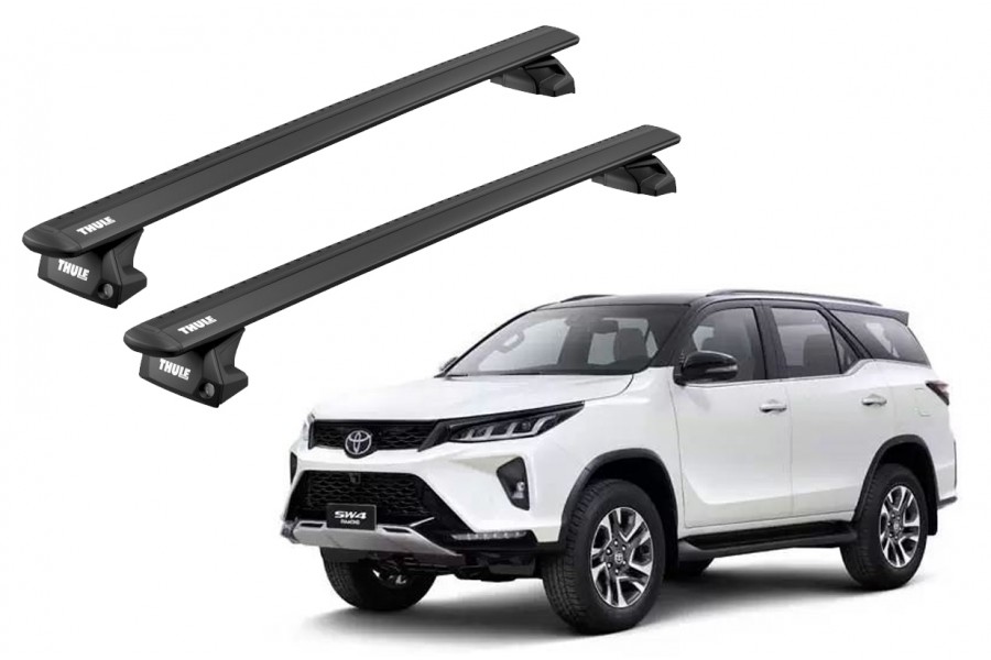 Barras THULE EVO WingBar para autos TOYOTA Hilux SW4 desde 2016-2022 negro