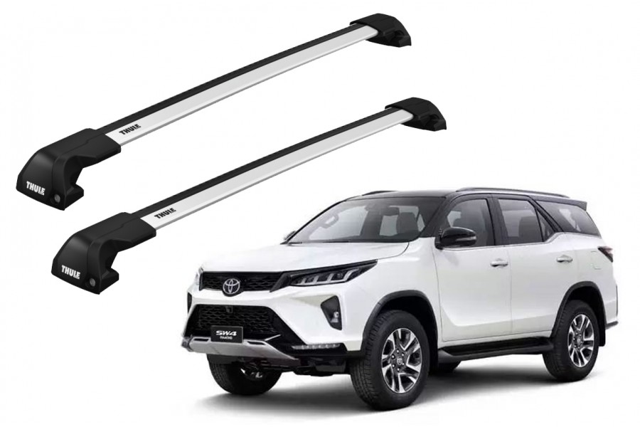 Barras THULE EDGE Flush para autos TOYOTA Hilux SW4 desde 2016-2022