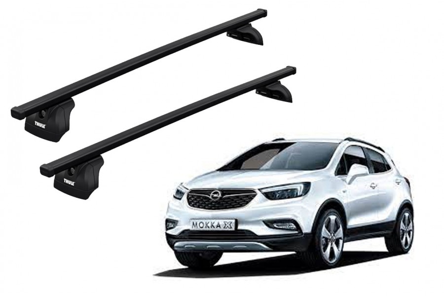 Barras THULE SquareBar para autos OPEL Meriva desde 2010-2012