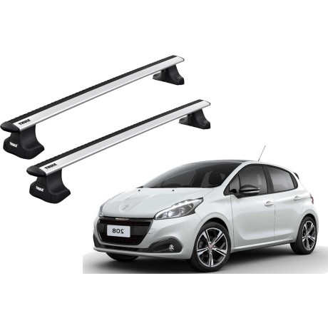 Barras THULE WingBar para autos PEUGEOT 208 2012 a 2019