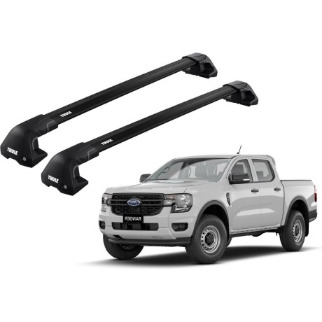 Barras Thule FORD Ranger 23- TN / EDGE Flush BLACK