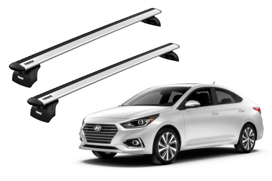 Barras THULE WingBar para autos HYUNDAI Accent 2012 a 2017