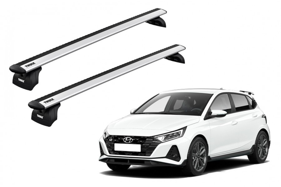 Barras THULE WingBar para autos HYUNDAI i20 2015 a 2020