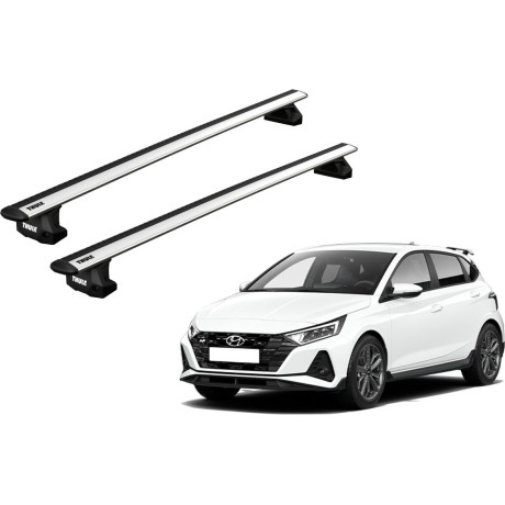 Barras THULE EVO WingBar para autos HYUNDAI i20 2015 a 2020