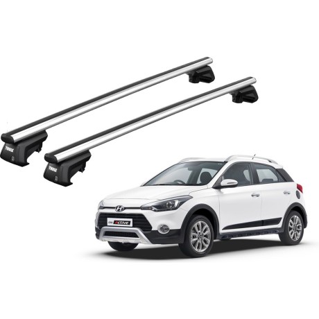 Barras THULE SmartRack XT AluBar para autos HYUNDAI i20 Active desde 2015