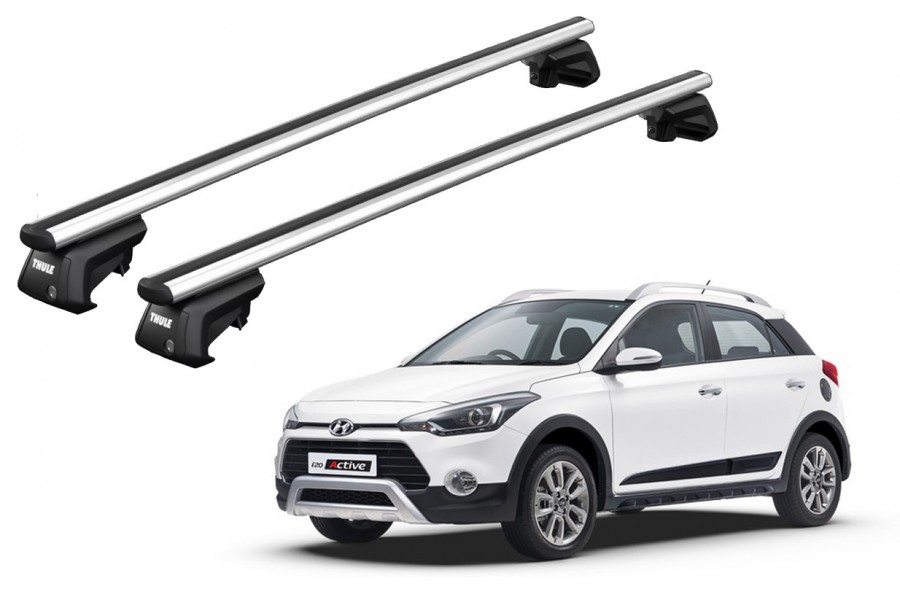 Barras THULE SmartRack XT AluBar para autos HYUNDAI i20 Active desde 2015