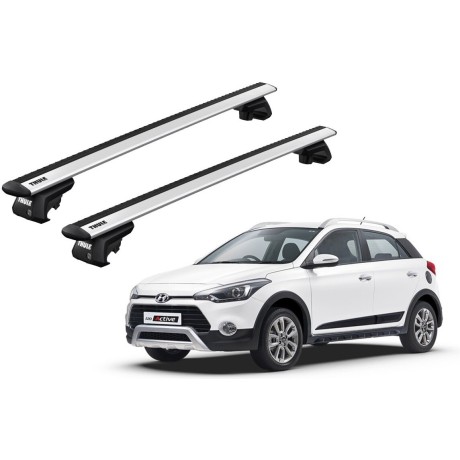 Barras THULE EVO WingBar para autos HYUNDAI i20 Active desde 2015