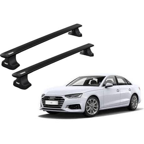 Barras THULE WingBar para autos AUDI A4 desde 2016 negro