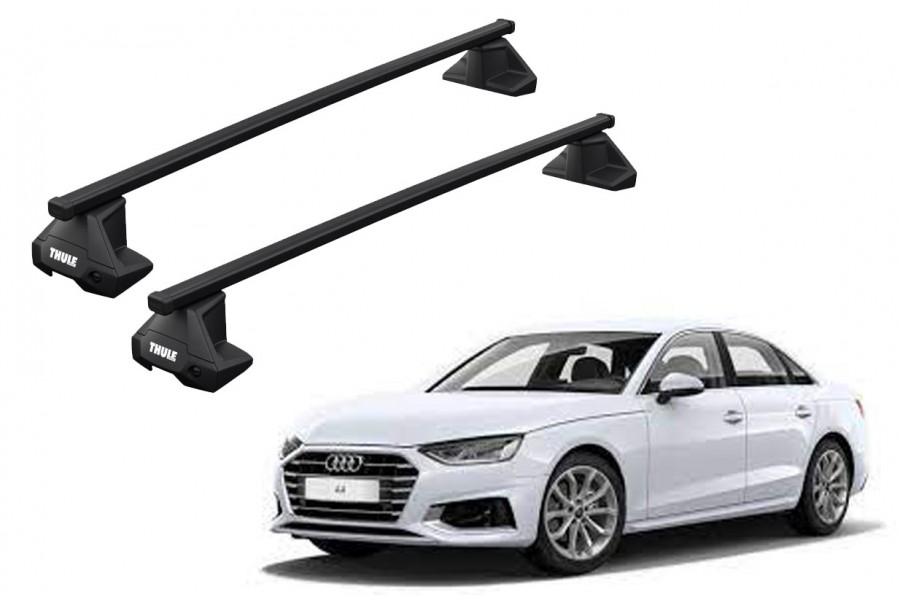 Barras THULE EVO SquareBar para autos AUDI A4 desde 2016 - 2024