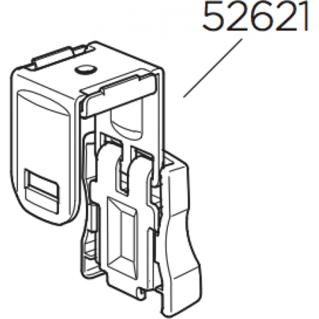 Adaptador Snowpack para Squarebar 52621